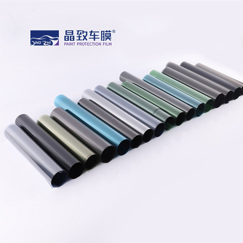 Multicolor PET Car Windows Tint Insulasi Panas Tahan Air Anti UV