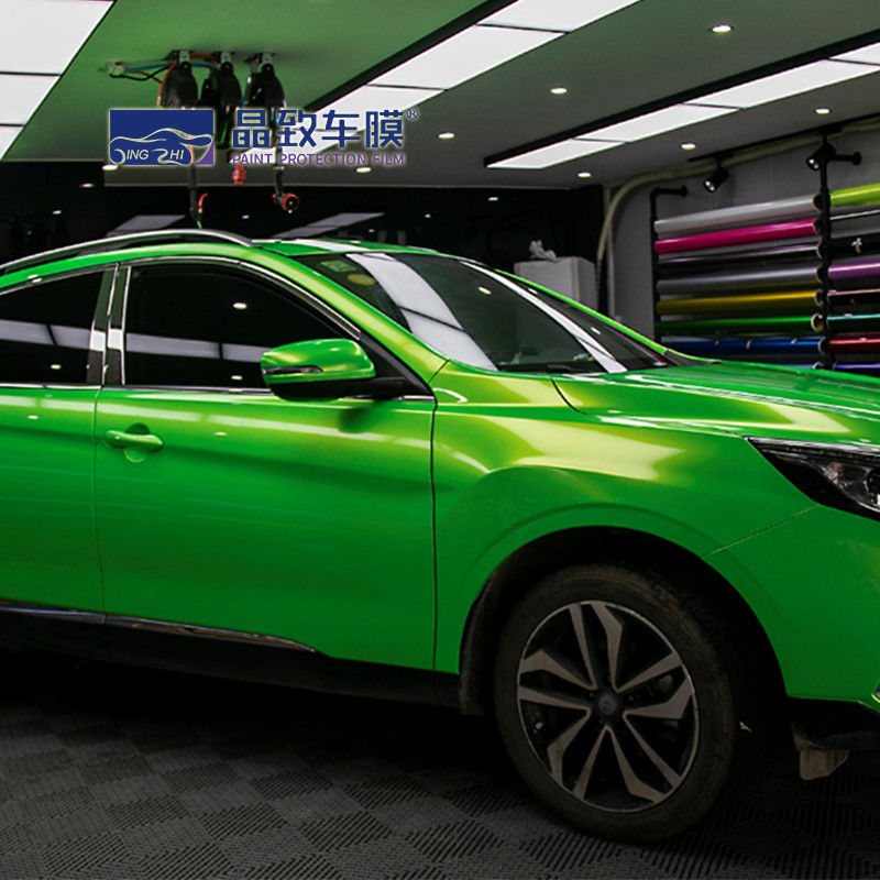 Multicolor Matte Chrome Wrap Praktis, Film Pelindung Mobil Vinyl Serbaguna