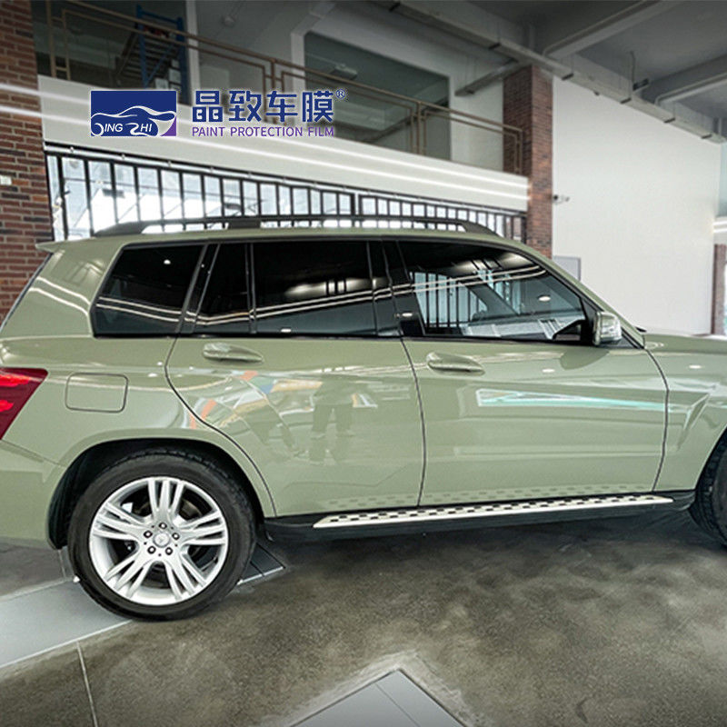 3M Vvivid Crystal Khaki Green Car Body Film Mobil Wrapping Roll Pelepasan Udara Bungkus FILM VINYL