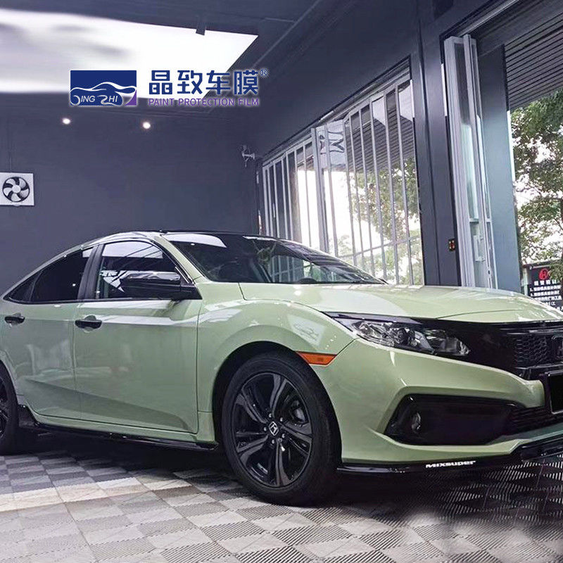 3M Vvivid Crystal Khaki Green Car Body Film Mobil Wrapping Roll Pelepasan Udara Bungkus FILM VINYL
