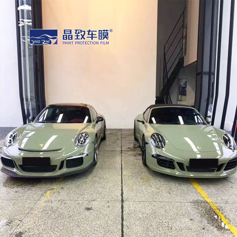 3M Vvivid Crystal Khaki Green Car Body Film Mobil Wrapping Roll Pelepasan Udara Bungkus FILM VINYL
