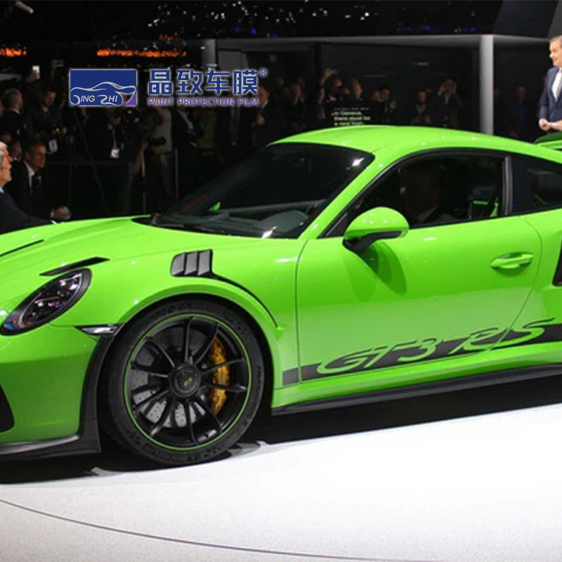 1.52X18M Super Glossy Metalik Midnight Green Mobil Vinyl Wrap untuk Mobil Seluruh Tubuh Mobil Vinyl Wrap Hijau Matte
