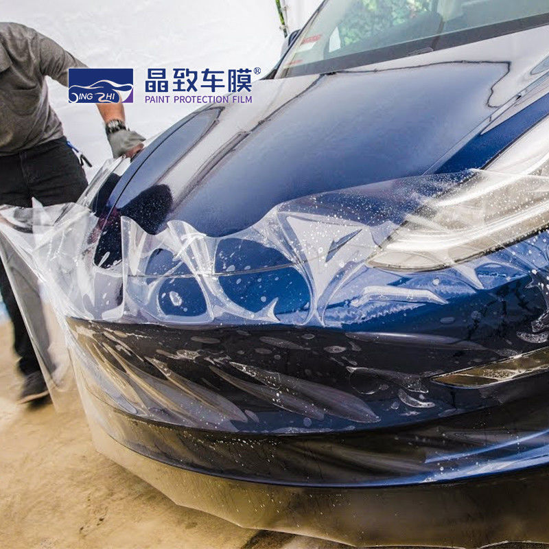 Glossy Car Wrap Foil Paint Protection Filming Smash And Grab Film Filming Dijual