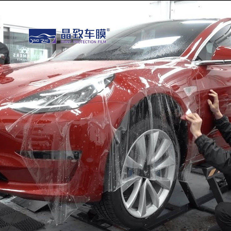 Glossy Car Wrap Foil Paint Protection Filming Smash And Grab Film Filming Dijual