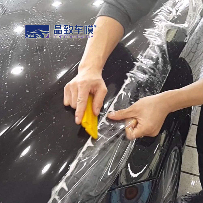 PPF Double Coating Clear TPU Car Paint Protection Film Vinyl untuk bungkus iklan