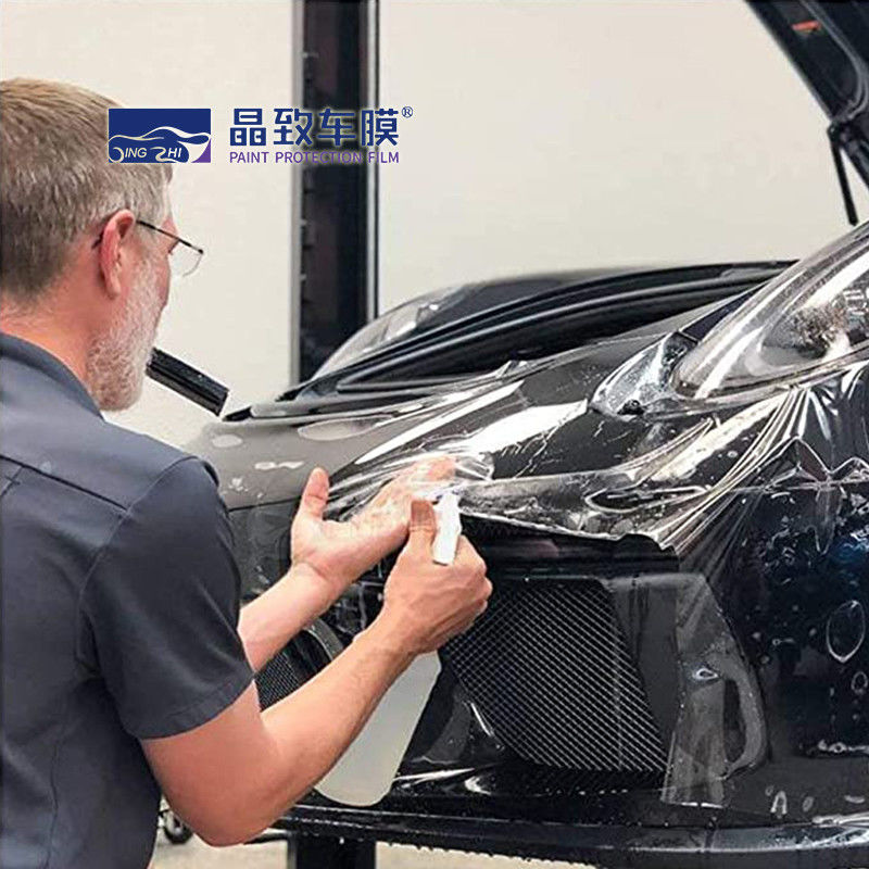 PPF Double Coating Clear TPU Car Paint Protection Film Vinyl untuk bungkus iklan