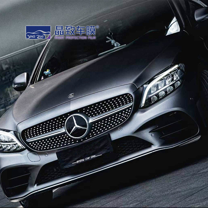 Film Perlindungan Cat Mobil PVC Tahan Debu, Warna Bungkus PPF Tahan Gores